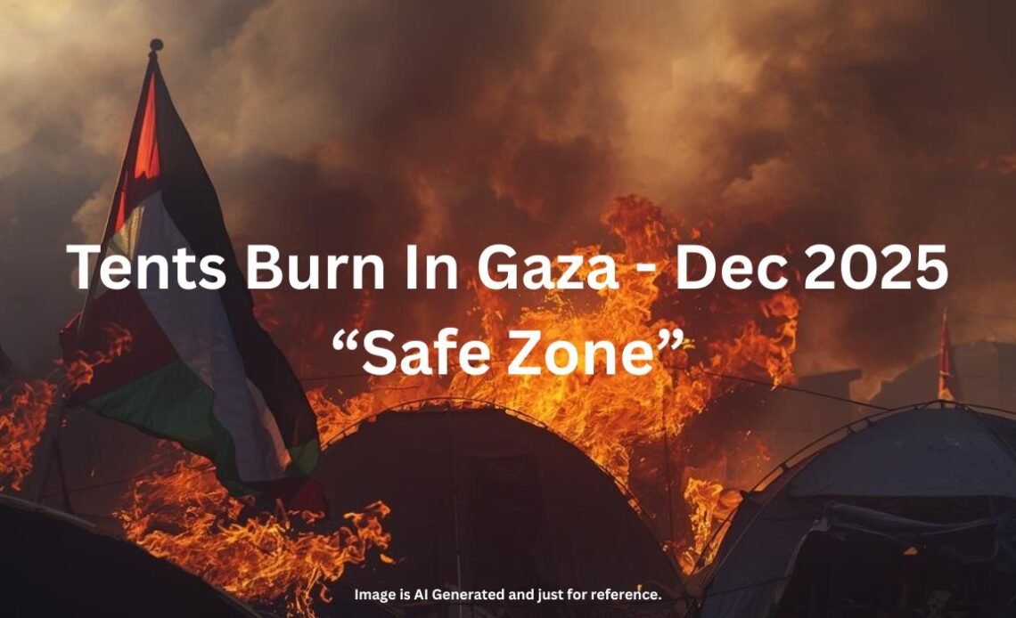 gaza-tents-burning-in-safe-zone-ai